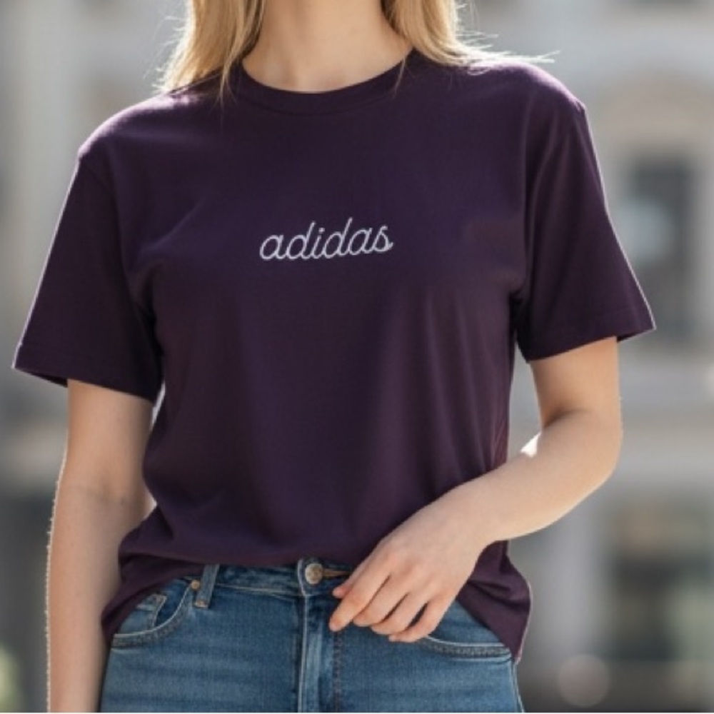 Adidas Women's Purple Shirt Size S-NWT